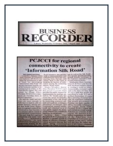 10 February 2022 - PCJCCI keen for “Information Silk Route”-images 1