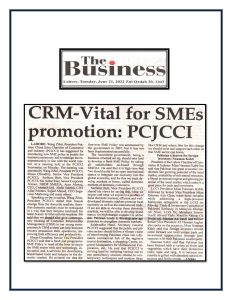 CRM Vital for SMEs promotion PCJCCI 1