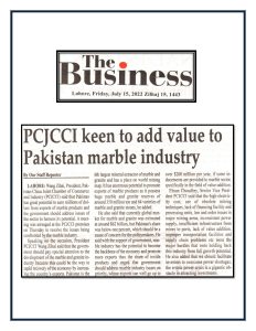 15th July 2022 - PCJCCI keen to add value to Marble Industry-images 4