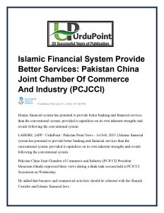 3rd February 2023 - “Islamic financial system has potential to provide better banking and financial services_page-0005