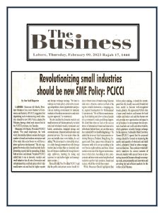 9th February 2023 - Digitalizing and revolutionizing small industries should be new SME Policy PCJCCI_page-0003