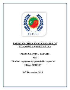 10 December 2023 - Seafood exporters see potential in export to China PCJCCI_page-0001